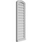 Ekena Millwork Arch Top Surface Mount PVC Gable Vent: Functional, w/ 2"W x 2"P Brickmould Sill Frame, 14"W x 42"H GVPAR14X4203SF - alternate 3